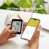 Temtop T1 Bluetooth Indoor Thermometer, Room Temperature Humidity Monitor